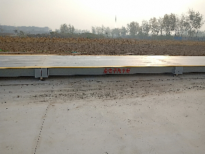 河南信陽(yáng)地工地磅安裝